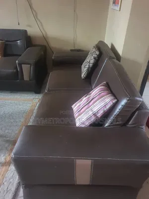 Complete Leather Sofa