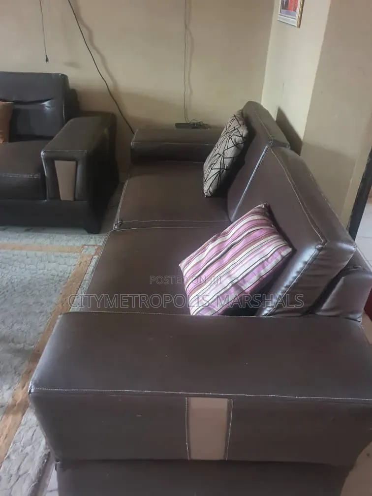 Complete Leather Sofa
