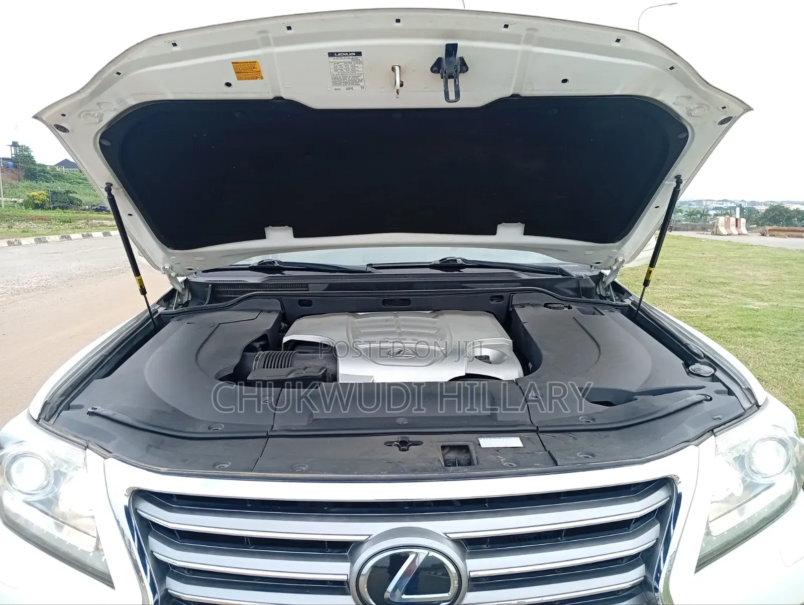Lexus LX 2015 White