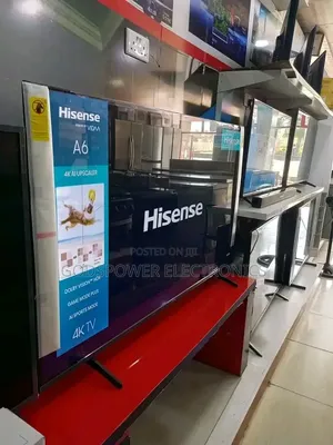 Hisense 55" Inch A6 Series 2026 Series Smart TV 2 Years Warranty