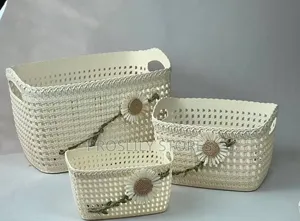 Rattan Plastic Basket