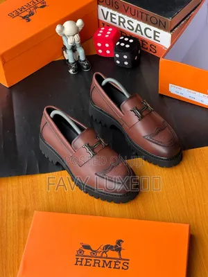 Hermès Luxury Leather Loafers