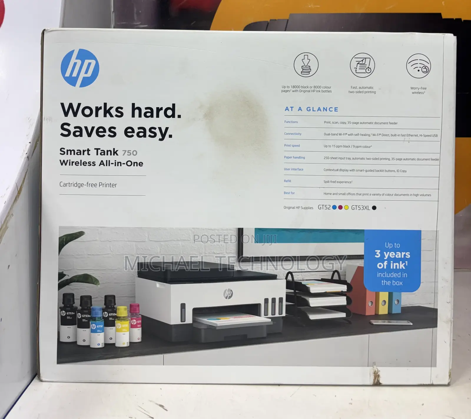 HP Smart Tank 750