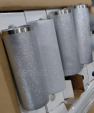 Silver Tumbler Help Keep Drinks Hot or Cold