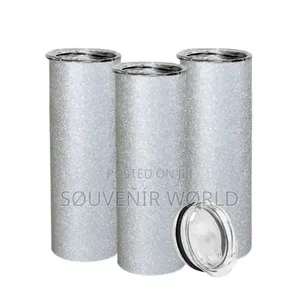 Silver Tumbler Help Keep Drinks Hot or Cold