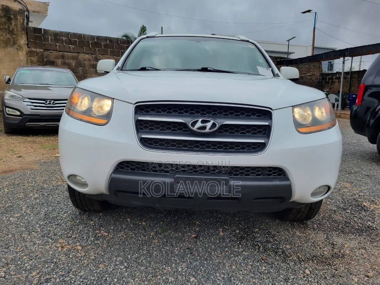 Hyundai Santa Fe 2008 White