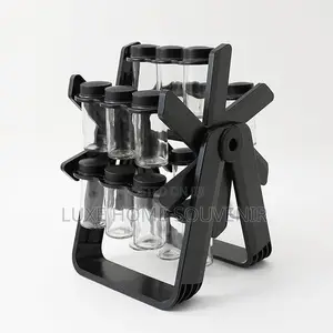 18 Jar Rotating Spice Rack