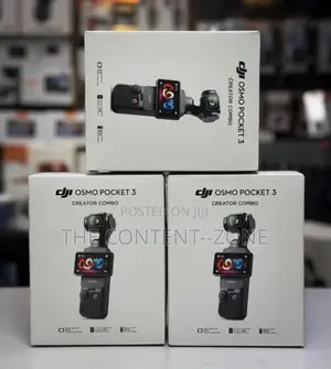 Dji Osmo Pocket 3 Creator Combo With Free Delivery