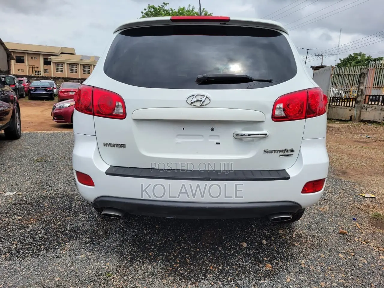 Hyundai Santa Fe 2008 White