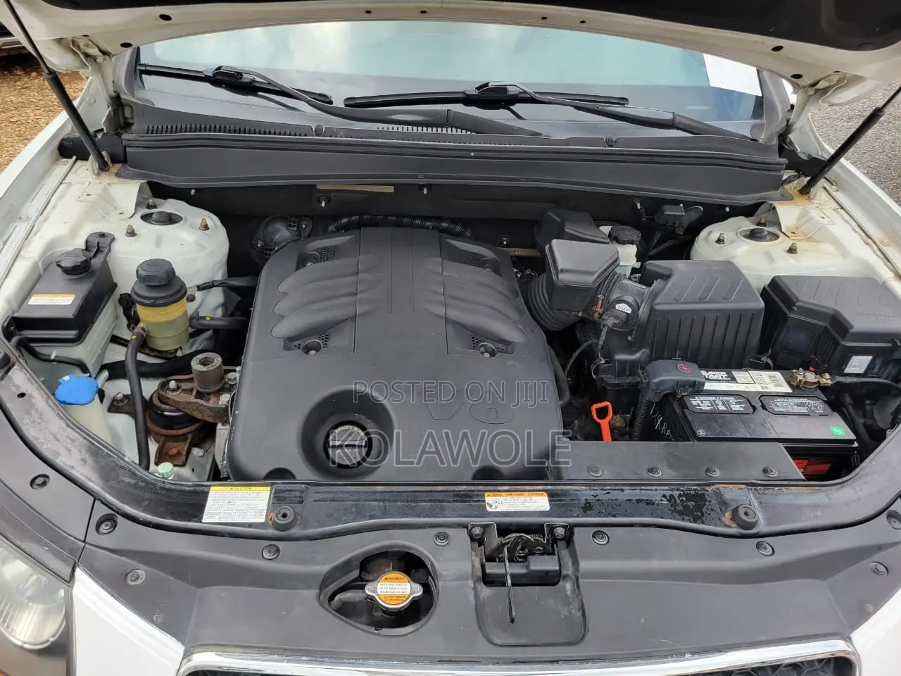 Hyundai Santa Fe 2008 White