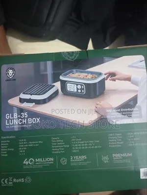 Green Lion GLB-35 Cordless Electric Lunch Box