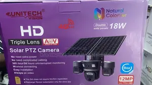 Triple Lens Ubox Solar PTZ Camera