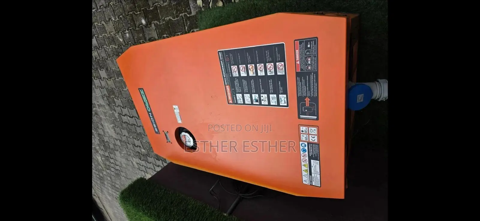 Fireman Soundproof Generator