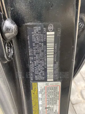 Toyota Camry LE 4dr Sedan (2.4L 4cyl 5A) 2007 Black