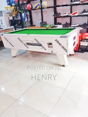 Snooker Board 7ft Mable Top Coin Operation