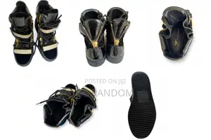 Zanotti London Swarovski Crystal Sneakers Size 36.5