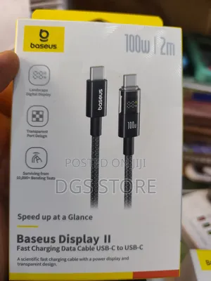 Baseus Display Ll 100w 2m USB C to USB C Cable