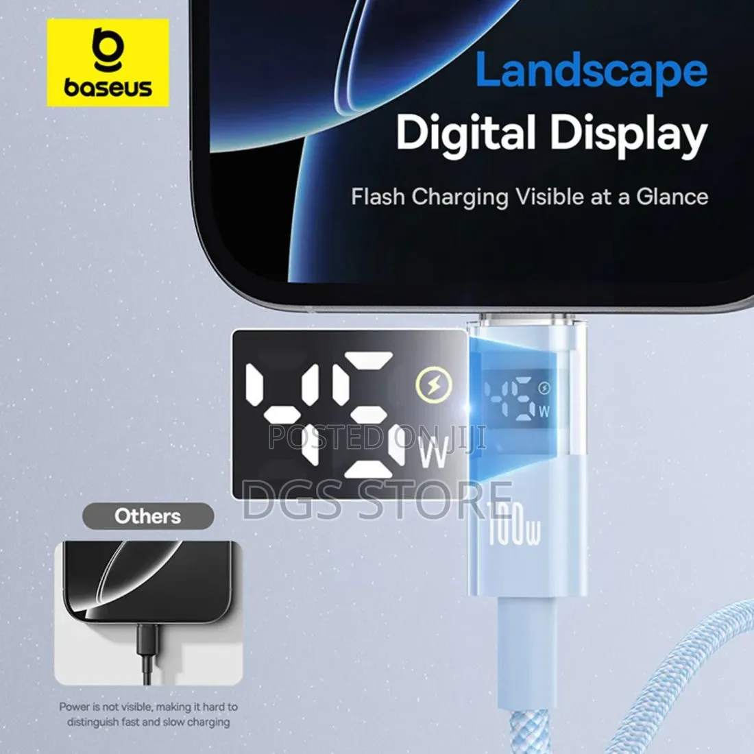Baseus Display Ll 100w 2m USB C to USB C Cable