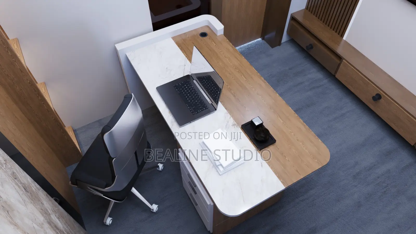 Small Scale Office Design Construction | Executive Office Rest Room