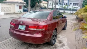 Hyundai Sonata 2008 Red