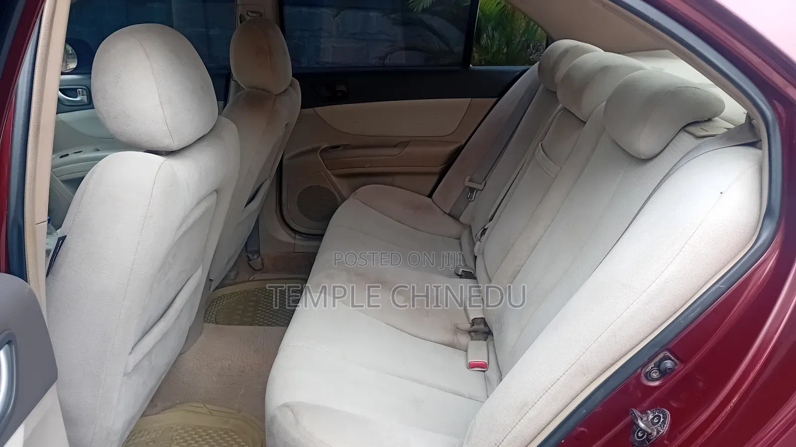 Hyundai Sonata 2008 Red