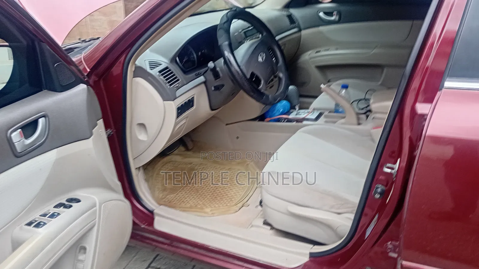 Hyundai Sonata 2008 Red
