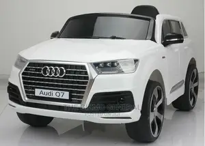Licensed Audi Q7 12v Ride on Kids Car With Remote - White