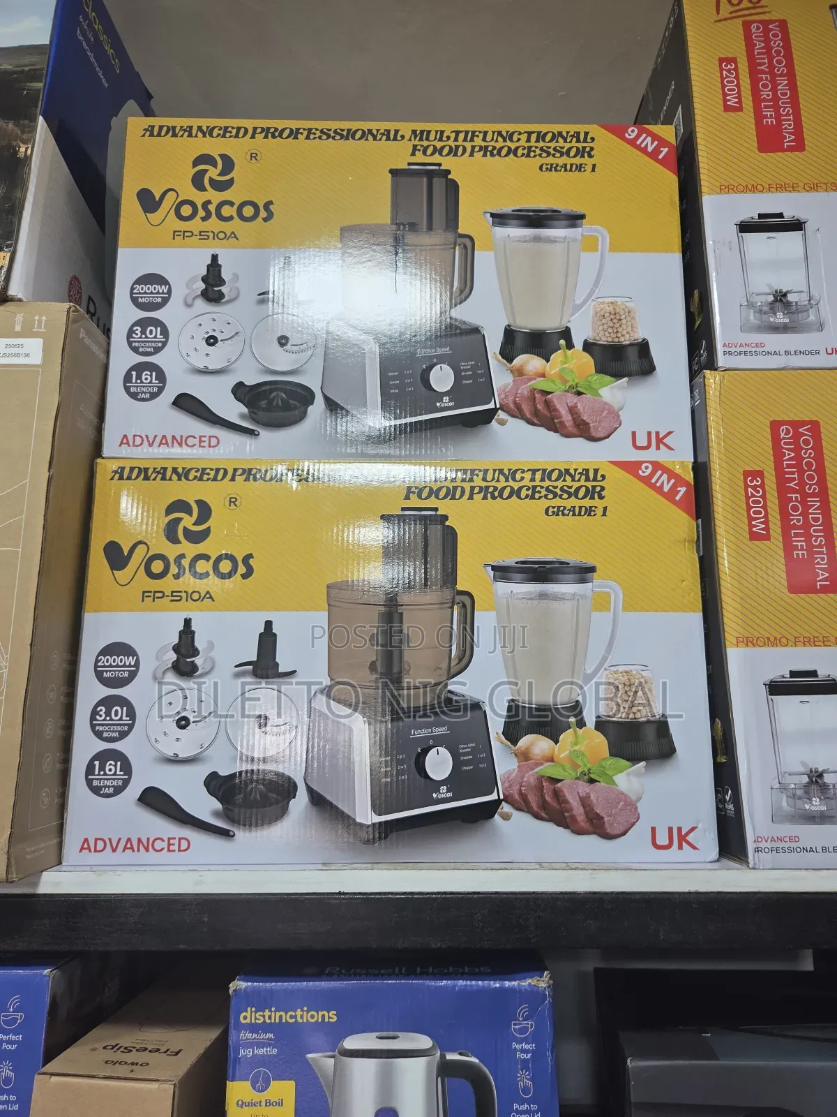 Voscos Advanced Professional Multifunctional Food Processor.