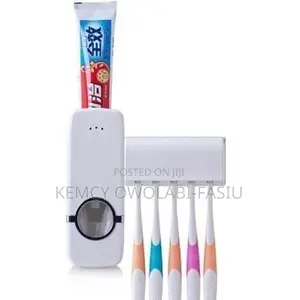 Tooth Paste Dispenser and Brush Holder