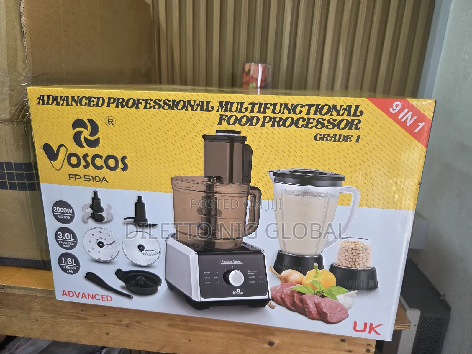 Voscos Advanced Professional Multifunctional Food Processor.