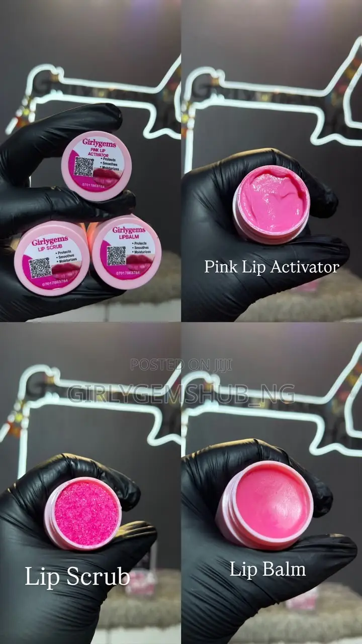 Pink Lip Cream Set