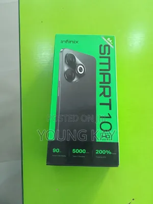 New Infinix Smart 10 64 GB Black