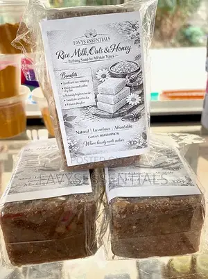Rice Milk, Oats Honey Soap