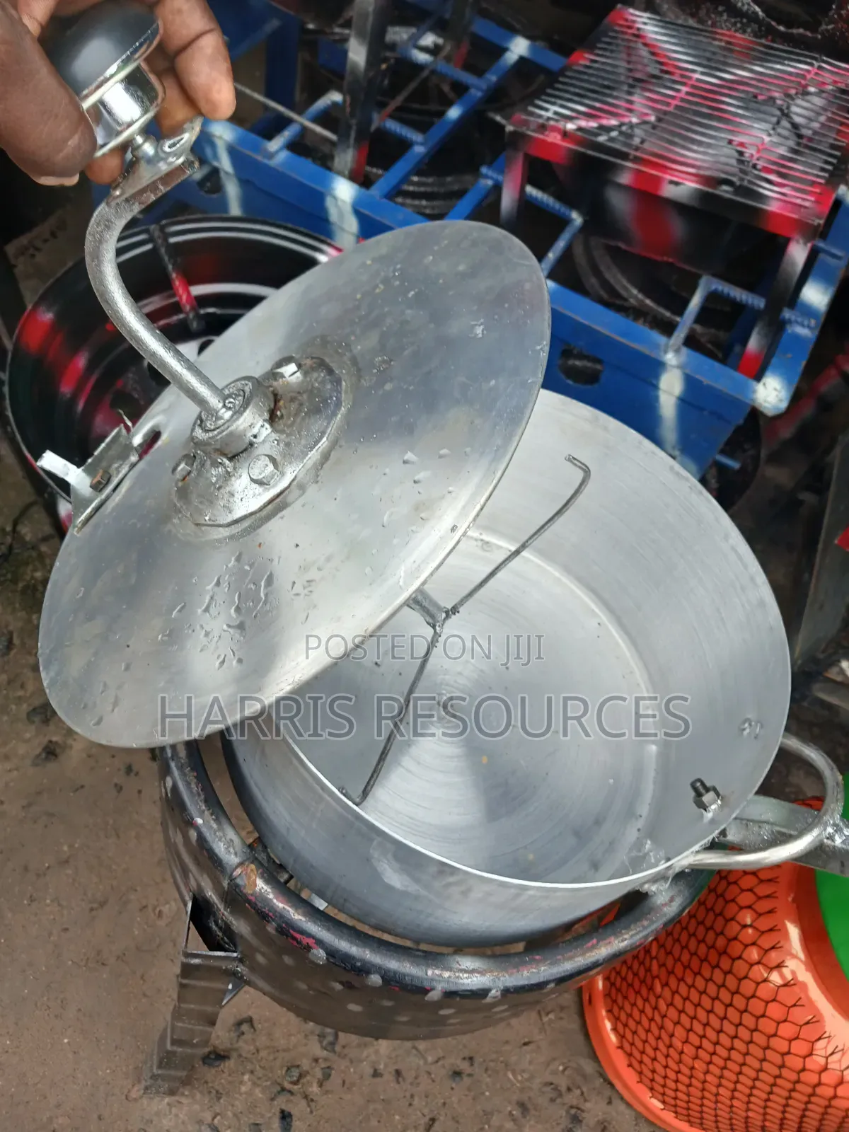 Manual Popcorn Maker (Gas-Powered)