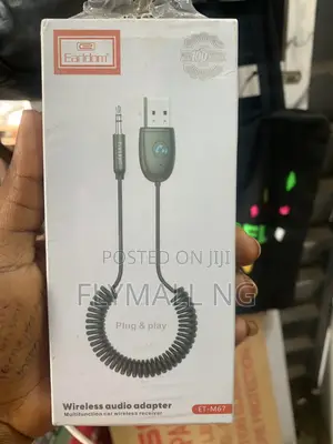 Earldom ET-M67 Car Wireless Audio Adapter for Smartphones