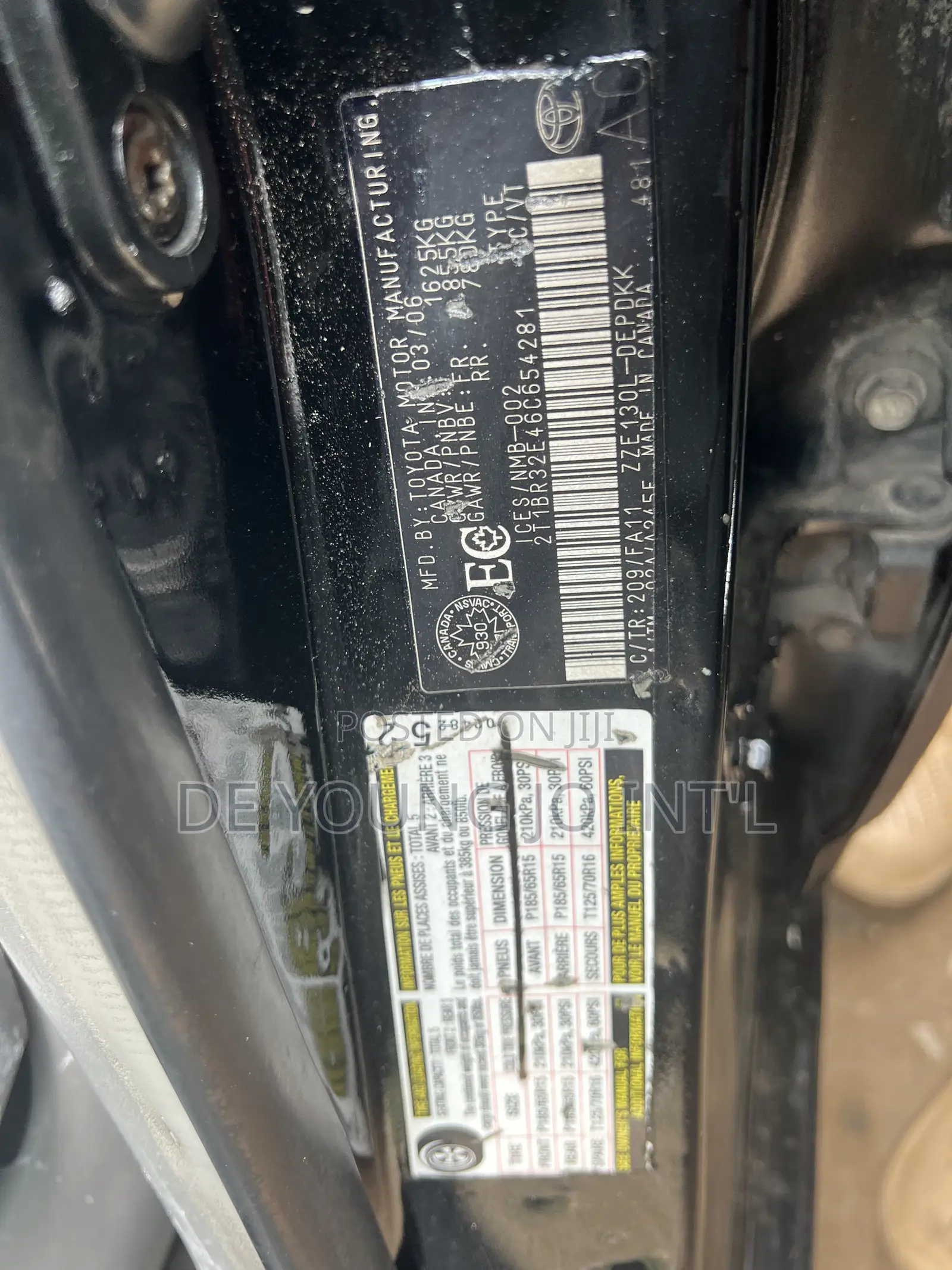 Toyota Corolla LE 2006 Black