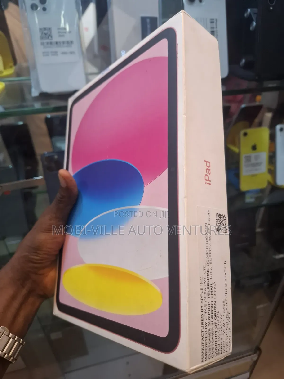 New Apple iPad (2025) 128 GB Pink