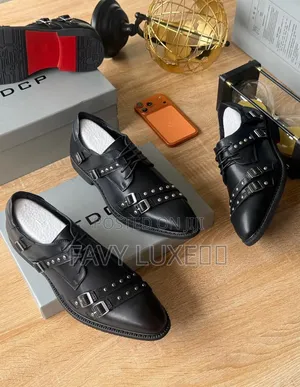 DDCP Studded Buckle Dress Shoes