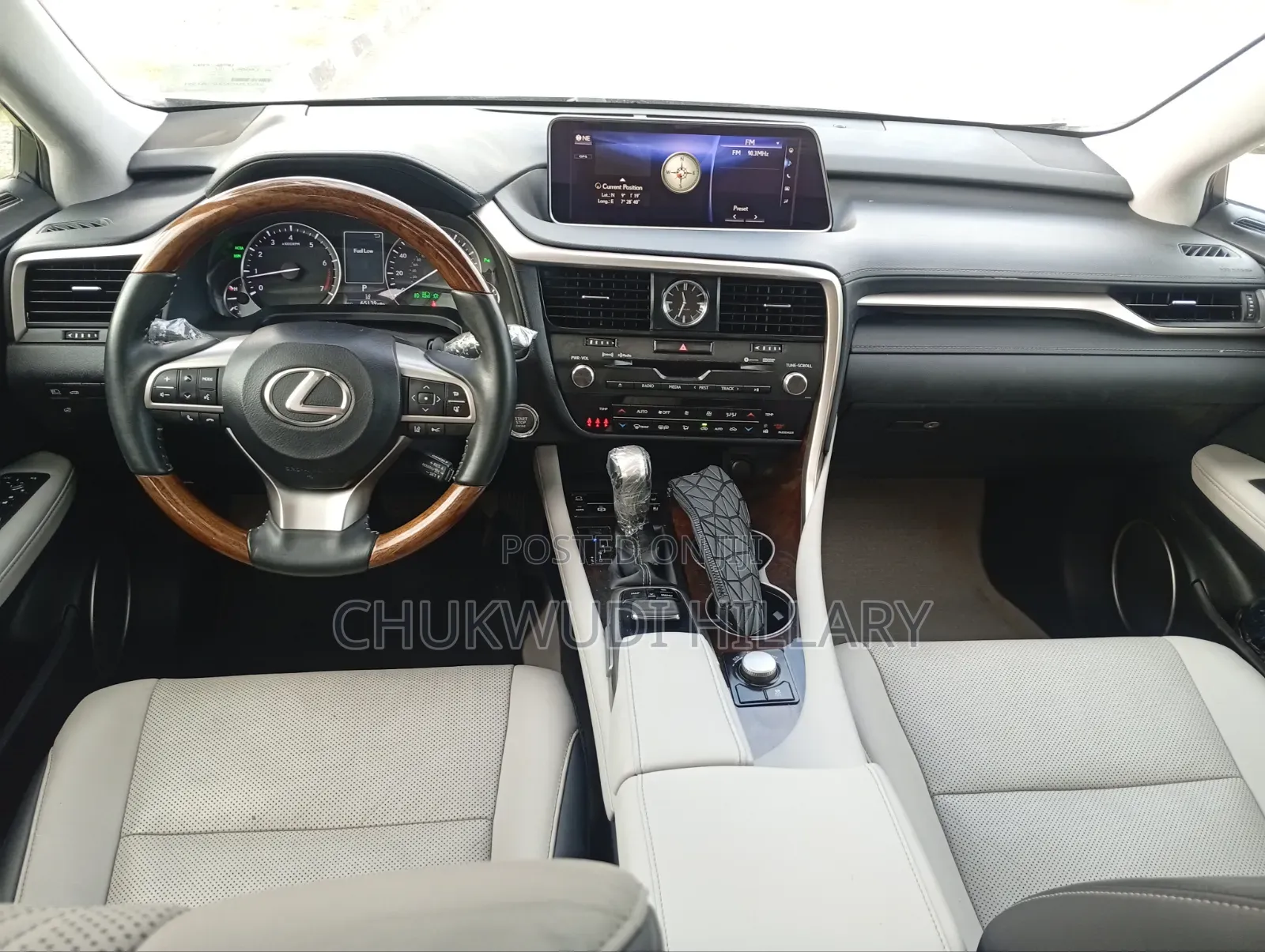 Lexus RX 2018 Gold