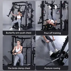 Multifunction Smith Machine With Chest Expansion