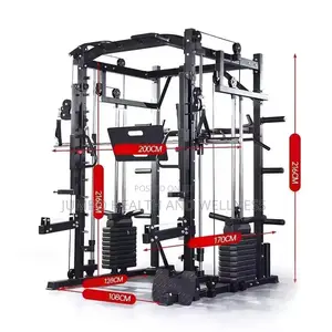 Multifunction Smith Machine With Chest Expansion