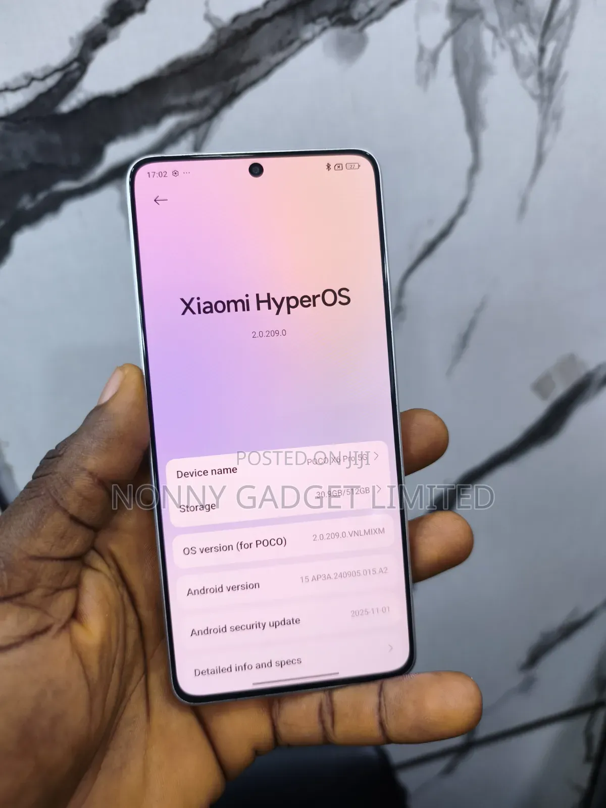 Xiaomi Poco X6 Pro 512 GB Gray