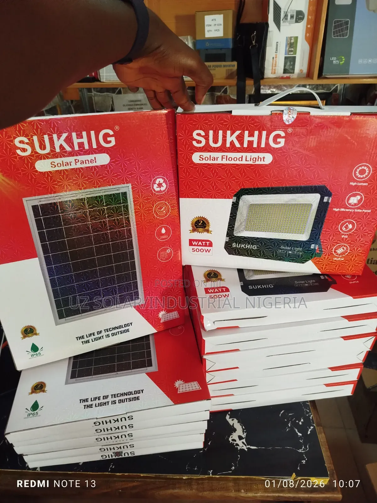 500w Suking Solar Flood Light
