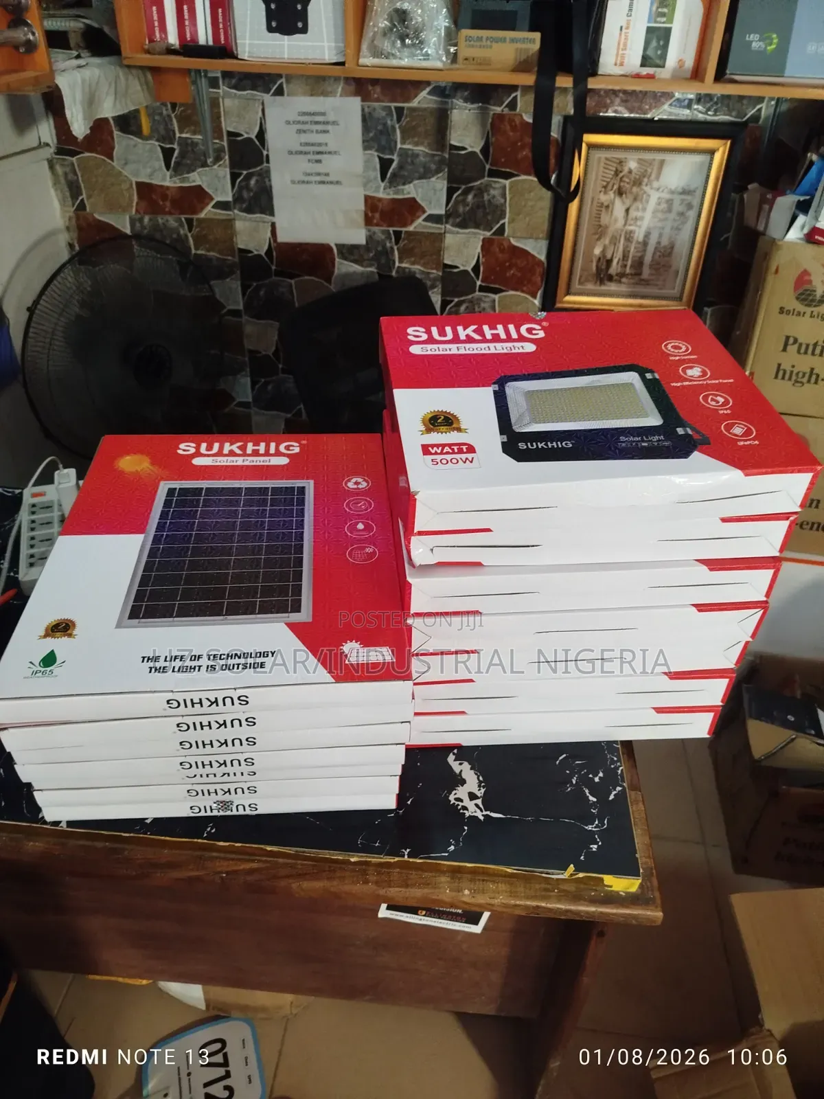 500w Suking Solar Flood Light