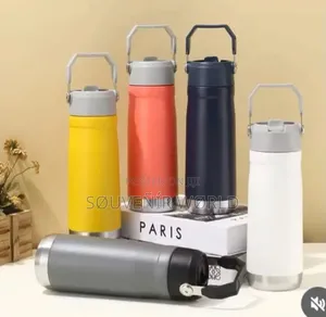 Portable Straw Bottle.