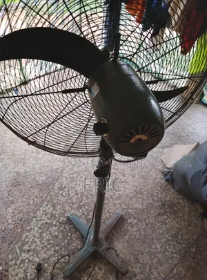 26 Inches OX Heavy Duty Pedestal 2 Blade Fan Enclosed AC Motor