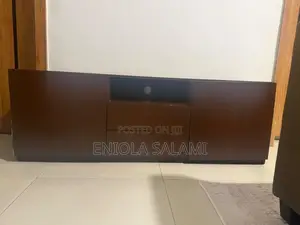 Brown Wooden TV Stand