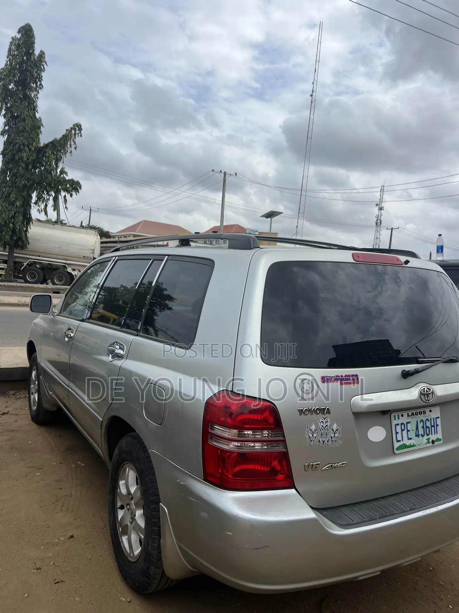 Toyota Highlander V6 AWD 2004 Silver