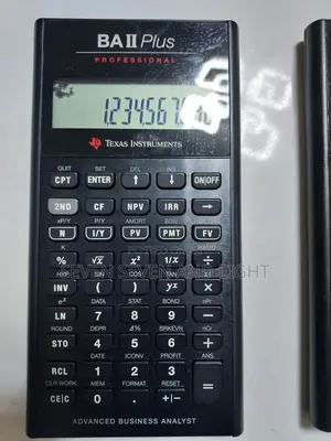 Ba Ii Plus Professional Calculator - Tested and Fully Functional