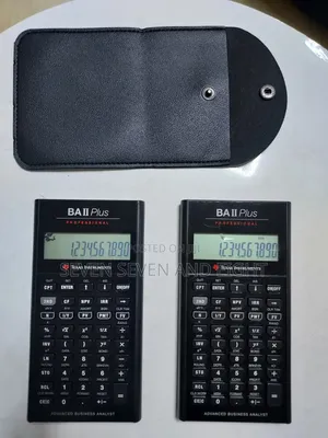 Ba Ii Plus Professional Calculator - Tested and Fully Functional
